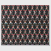 Trump Weihnachtsmann macht Weihnachten wieder groß Geschenkpapier (Flach)