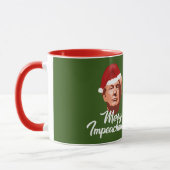 TRUMP-WEIHNACHTSMANNMÜTZE-GESCHENK TASSE (Links)