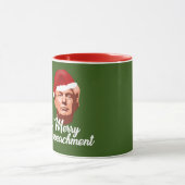 TRUMP-WEIHNACHTSMANNMÜTZE-GESCHENK TASSE (Zentrum)