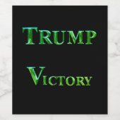 TRUMP WEINETIKETT (Einzelnes Label)