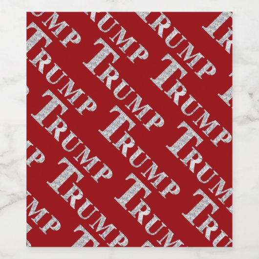 TRUMP WEINETIKETT (Einzelnes Label)