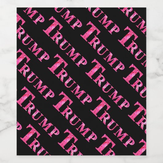 TRUMP WEINETIKETT (Einzelnes Label)