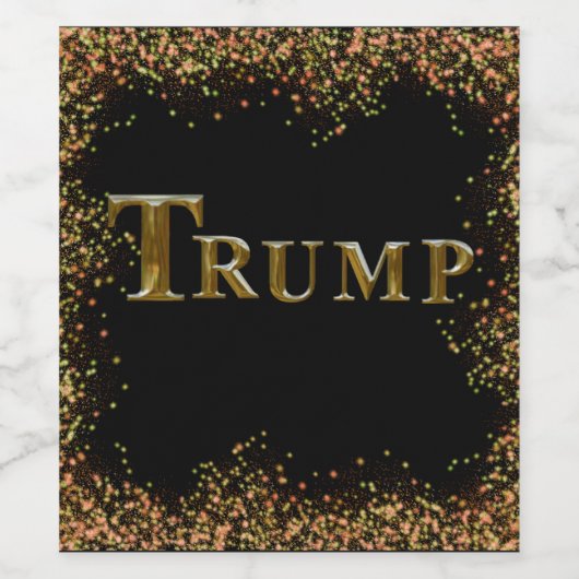 TRUMP WEINETIKETT (Einzelnes Label)