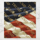 TRUMP WEINETIKETT (Einzelnes Label)