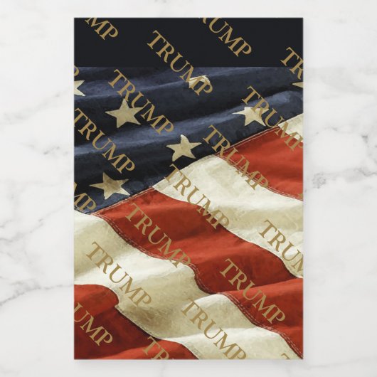 TRUMP WEINETIKETT (Einzelnes Label)