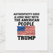 TRUMP WEINETIKETT (Einzelnes Label)