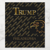 TRUMP WEINETIKETT (Einzelnes Label)