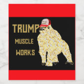 TRUMP WEINETIKETT (Einzelnes Label)