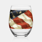 TRUMP WEINGLAS OHNE STIEL (Rückseite)