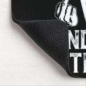 Trump weist auf diese politische Festnahme für Rep Mousepad (Ecke)