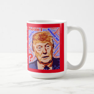 Trump Wer Bin Ich Wirklich Klassischer Weißer Bech Kaffeetasse