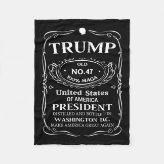 Trump Whiskey Fleecedecke