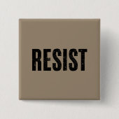 Trump Widerstand gegen Trump Protest gegen politis Button (Vorderseite)