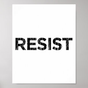 Trump Widerstand gegen Trump Protest gegen politis Poster