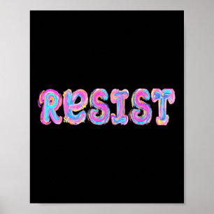 Trump Widerstand gegen Trump Protest gegen politis Poster