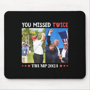 Trump Wiederbelebungsversuch Trump 2024 Sie haben Mousepad
