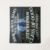 TRUMP Wiedersehen 40. 50. 55. 60. 65. Wandteppich (Vorderseite)