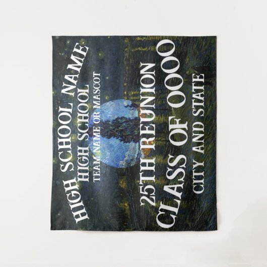 TRUMP Wiedersehen 40. 50. 55. 60. 65. Wandteppich (Vorderseite)