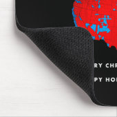 Trump will die Politik besser abdecken Mousepad (Ecke)