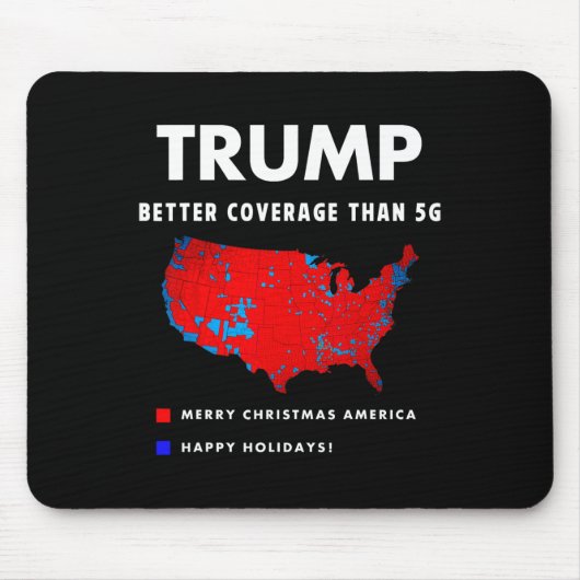 Trump will die Politik besser abdecken Mousepad (Vorne)