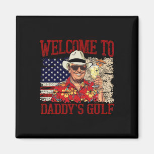 Trump Willkommen bei Daddys Golf Trump Sommer Dadd Magnet