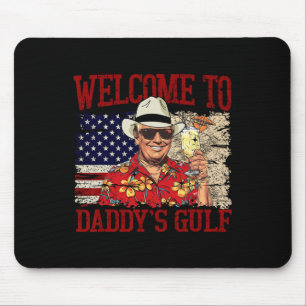 Trump Willkommen bei Daddys Golf Trump Sommer Dadd Mousepad