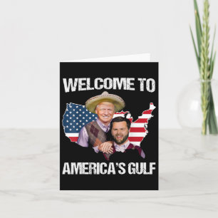 Trump willkommen in Amerikas Trump-Schwung am Golf Karte
