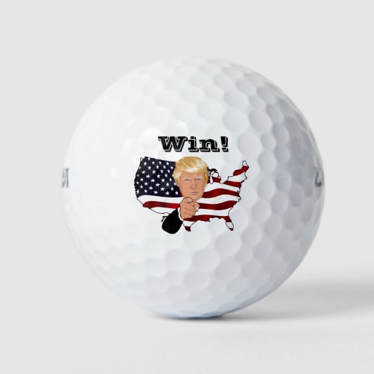 TRUMP Win! Golfball (Vorderseite)