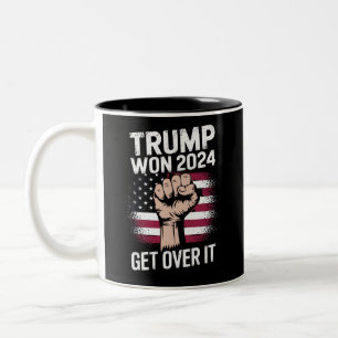 Trump Wir Gewannen Gewinnt Amtseinsetzung 47 US-Pr Zweifarbige Tasse