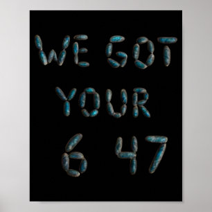 Trump Wir haben Ihre 6 4 7 Pro Trump Poster