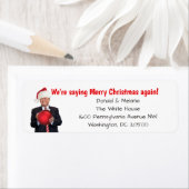 Trump: Wir sind wieder frohe Weihnachten Sprichwor (Insitu)