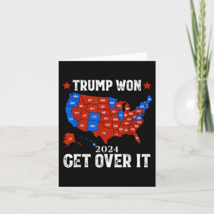 Trump wird 2024 die Wahl zum 47. Präsidenten übers Karte