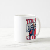 Trump wird 2024 Präsident 47. Kaffeetasse (VorderseiteRechts)