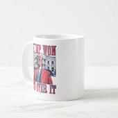 Trump wird 2024 Präsident 47. Kaffeetasse (Vorderseite Links)