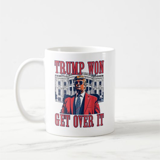 Trump wird 2024 Präsident 47. Kaffeetasse (Links)