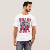 Trump wird 2024 Präsident 47. T-Shirt (Vorne ganz)