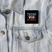 Trump wird 2024 überwinden button (Beispiel)