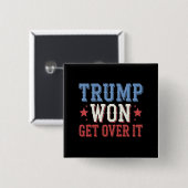 Trump wird 2024 überwinden button (Vorne & Hinten)