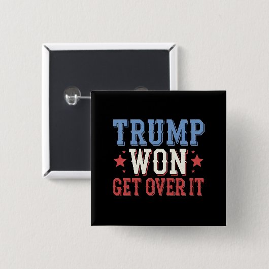 Trump wird 2024 überwinden button (Vorne & Hinten)