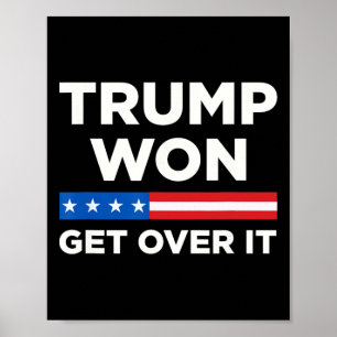 Trump wird 2024 überwinden, Donald Trump hat 2024  Poster
