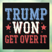 Trump wird 2024 überwinden fensteraufkleber (Blatt 3)