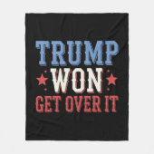 Trump wird 2024 überwinden fleecedecke (Vorderseite)