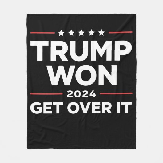 Trump wird 2024 überwinden fleecedecke (Vorderseite)