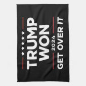Trump wird 2024 überwinden geschirrtuch (Vertikal)