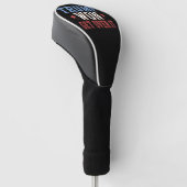 Trump wird 2024 überwinden golf headcover (angewinkelt)