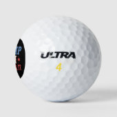 Trump wird 2024 überwinden golfball (Logo)