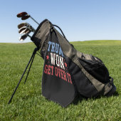 Trump wird 2024 überwinden golfhandtuch (Gras)
