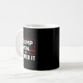 Trump wird 2024 überwinden kaffeetasse (Vorderseite Links)