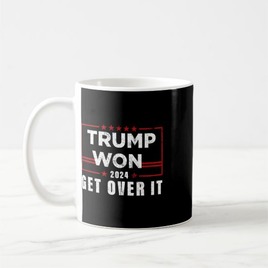 Trump wird 2024 überwinden kaffeetasse (Links)