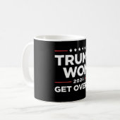 Trump wird 2024 überwinden kaffeetasse (Vorderseite Links)